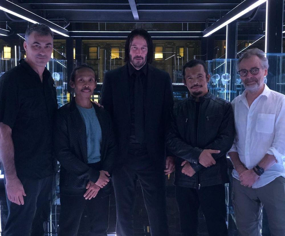 Yayan Ruhian Kagum dengan Sikap Keanu Reeves