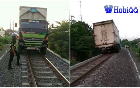 Fakta Truk Berjalan di Rel Kereta