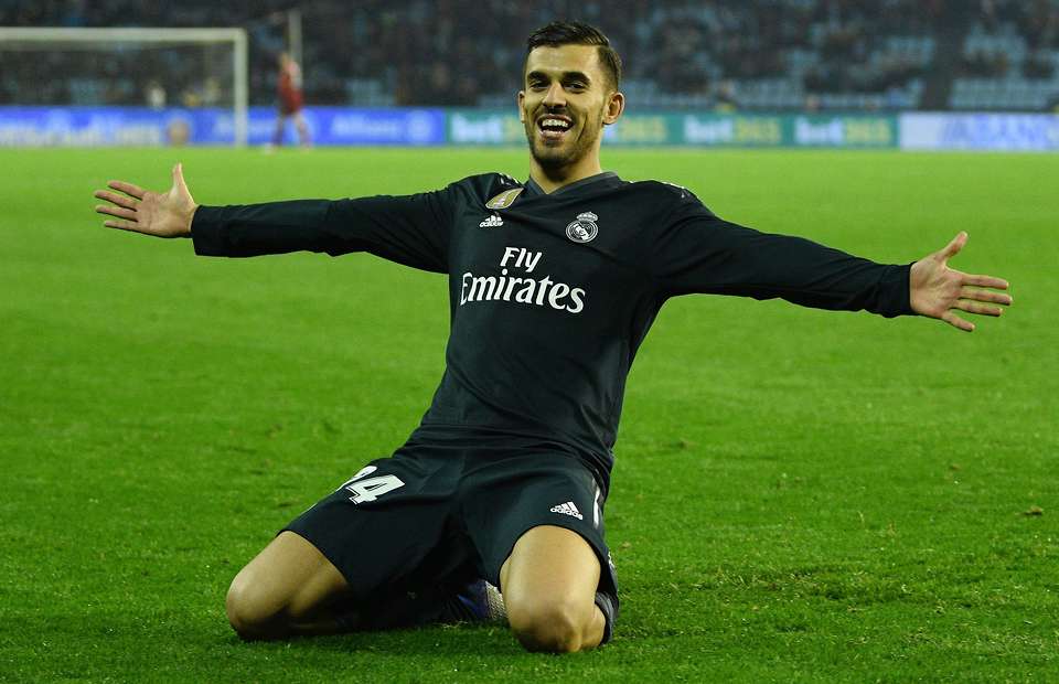 Dani ceballos selebrasi setelah gabung arsenal