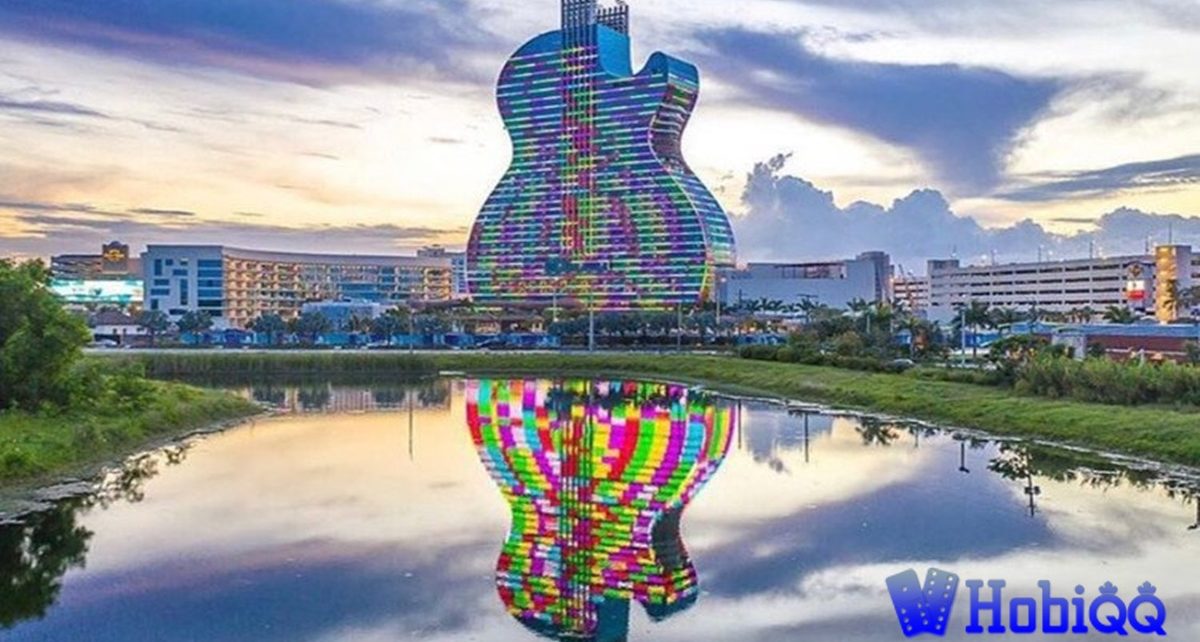 Inovasi Keren Hotel Unik Berbentuk Gitar