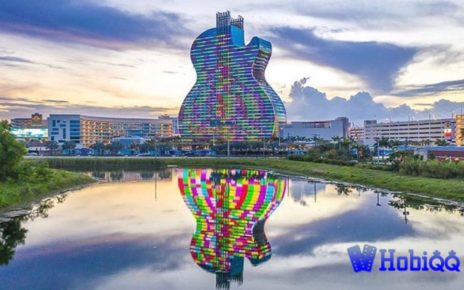 Inovasi Keren Hotel Unik Berbentuk Gitar