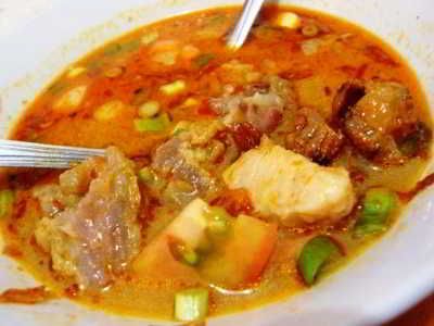 soto tangkar yang sedap ini salah satu kuliner khas betawi
