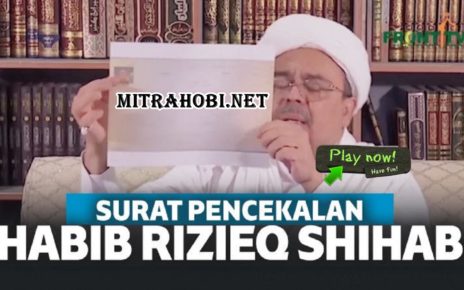 Habib Rizieq tunjukan surat pencekalan