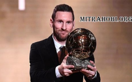 Lionel Messi raih ballon d or 2019