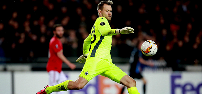 Assist Simon Mignolet untuk club brugge