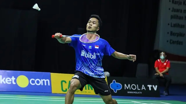 Anthony Sinisuka Ginting Juara PBSI Home Tournament