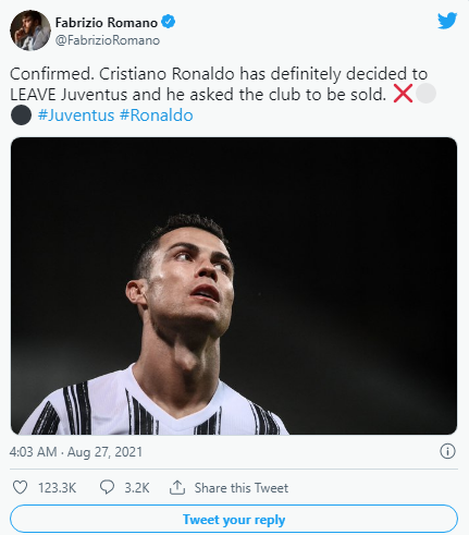 Rumor : Transfer Ronaldo Ke Man City Sudah Rampung