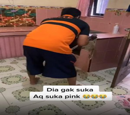 Suami Hancurkan Dapur Rumahnya Sendiri Reaksi Istri