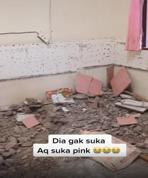 Suami Hancurkan Dapur Rumahnya Sendiri Reaksi Istri