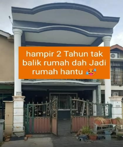 Rumah Ditinggal Dua Tahun Lantaran Covid-19 