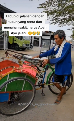 Kisah Abah Tukang Becak Kelaparan